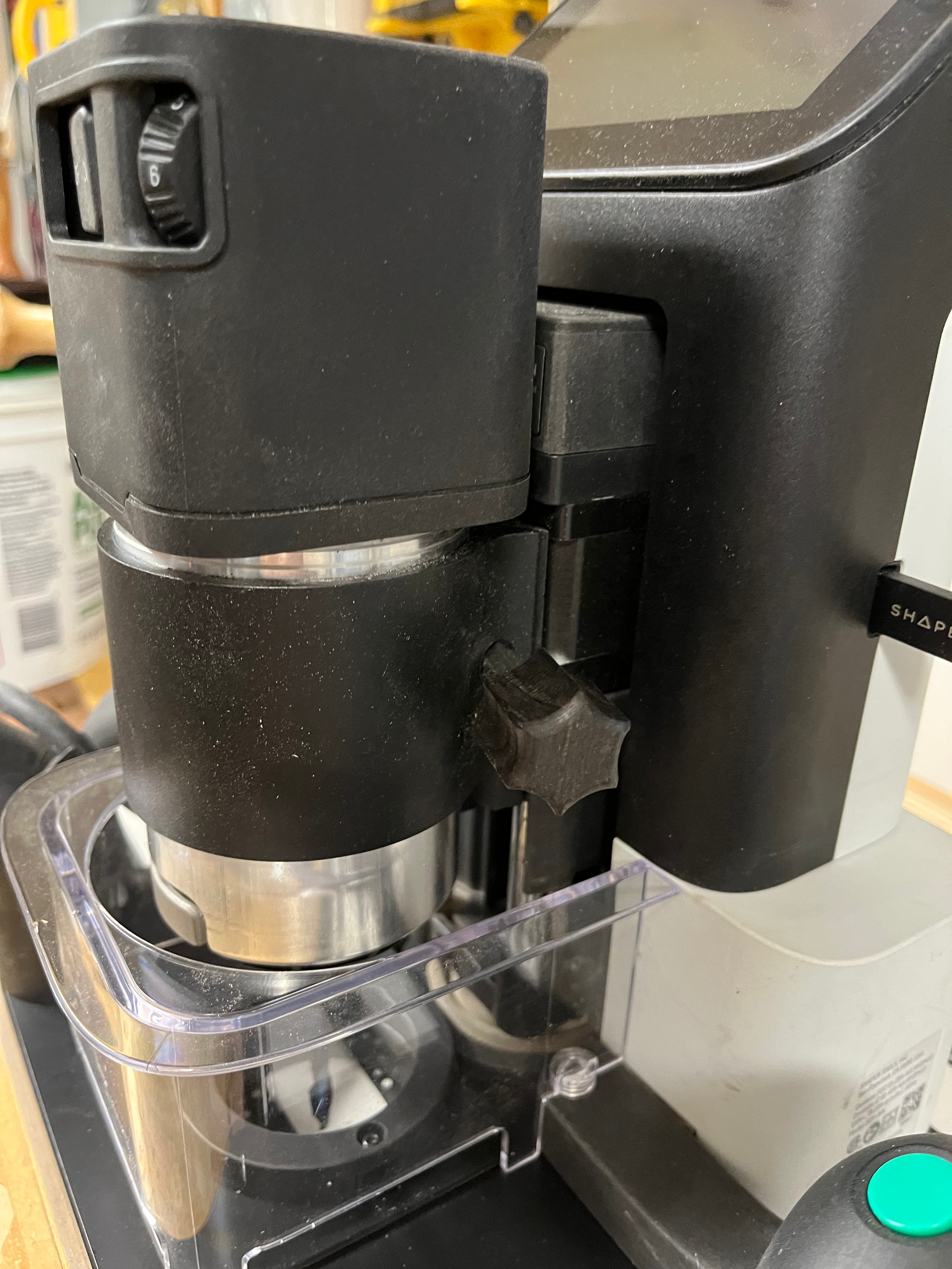 Spindle knob Created by Daniel48 — Spindle changing is much easier with