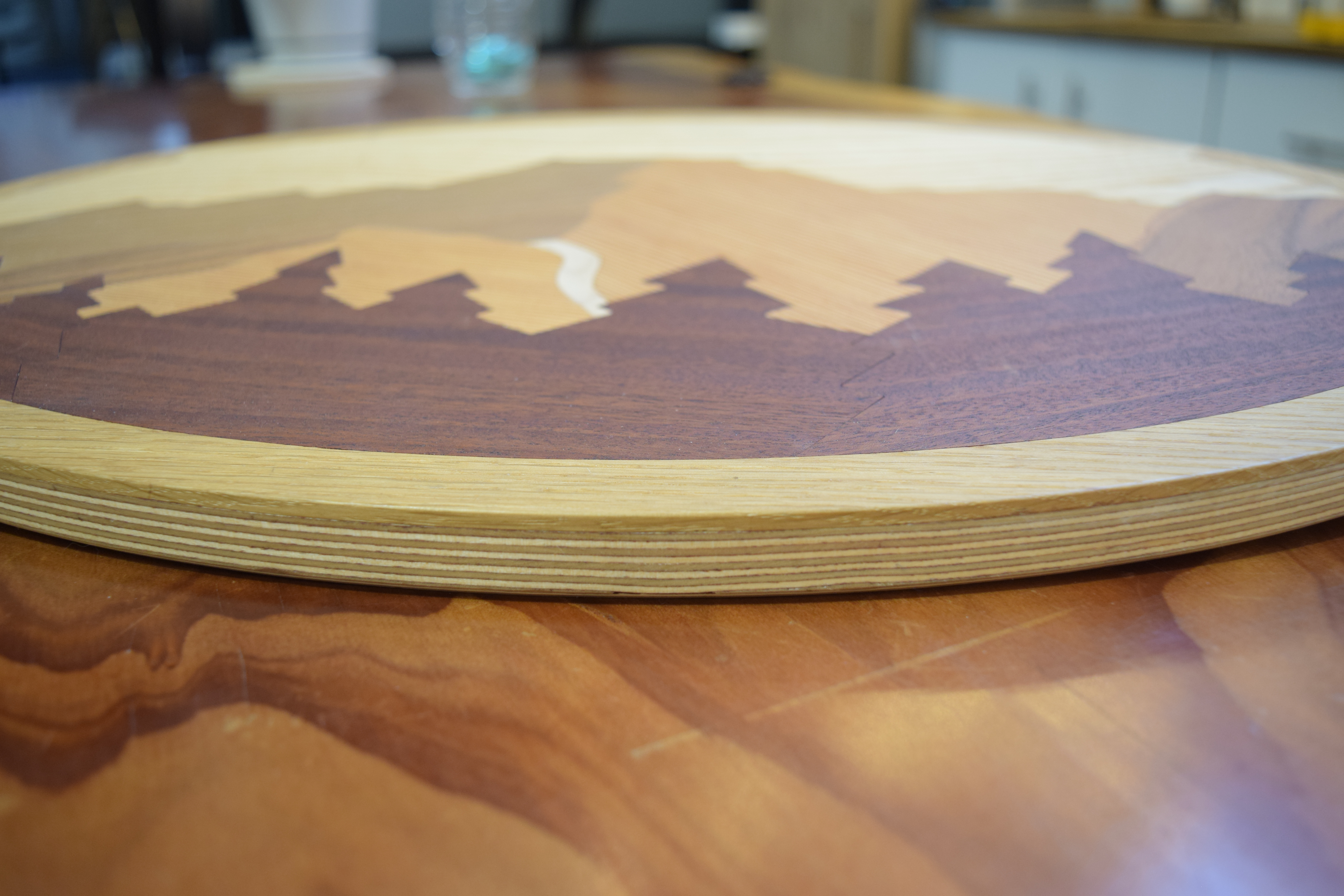 Mountain inlay Created by Stilwell — As seen on Shaper Sessions! Try ...