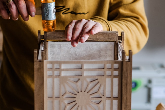 Assembling the frame