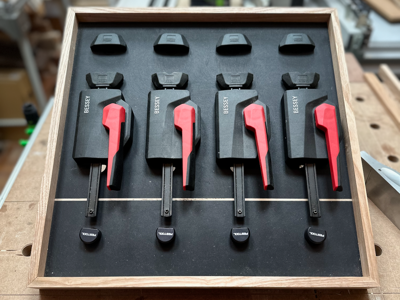 Bessey Horizontal clamp WNS‑SET‑MFT french cleat Created by