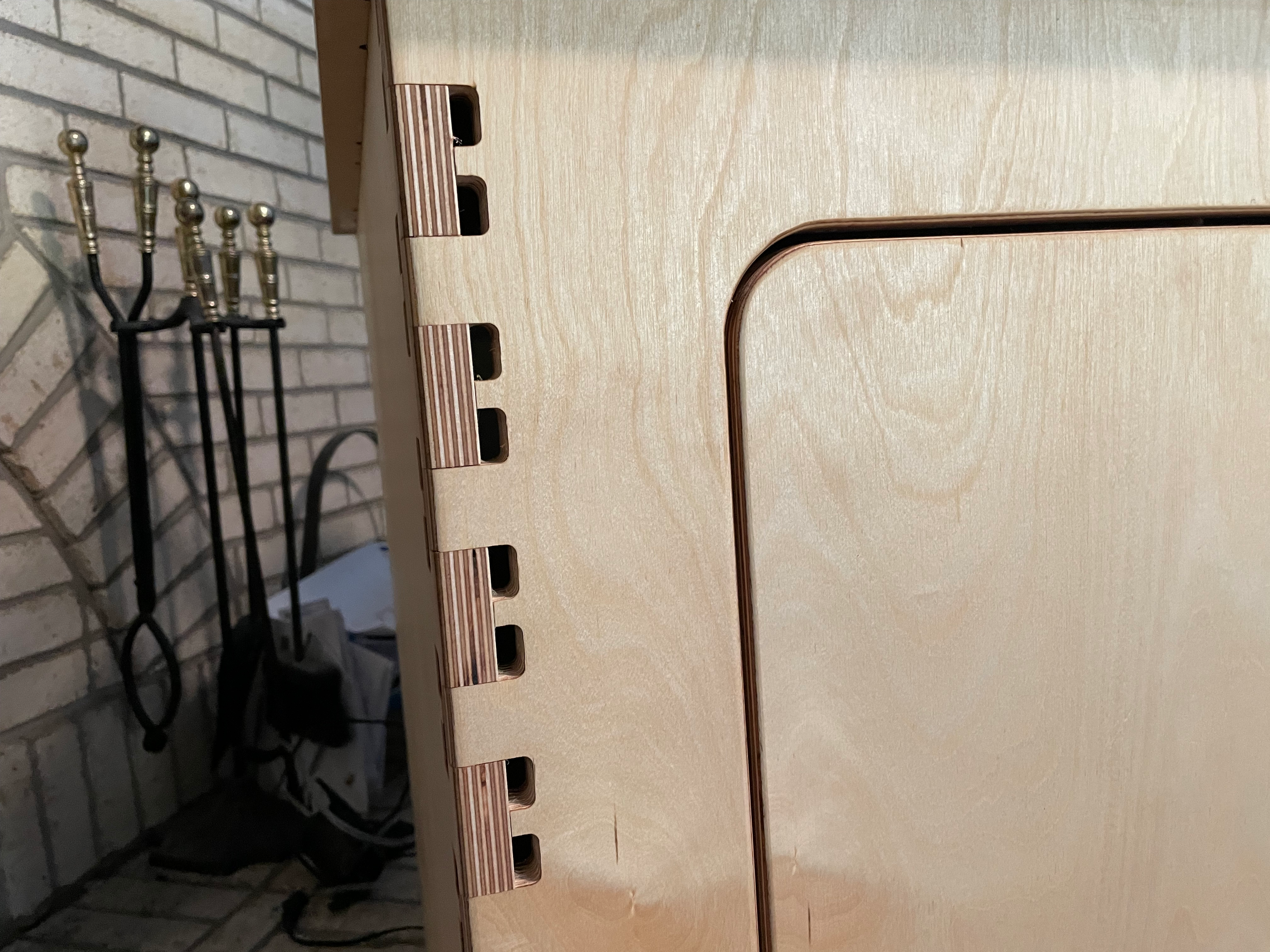 Baltic Birch plywood interlocking joinery Created by Charles46 — Baltic